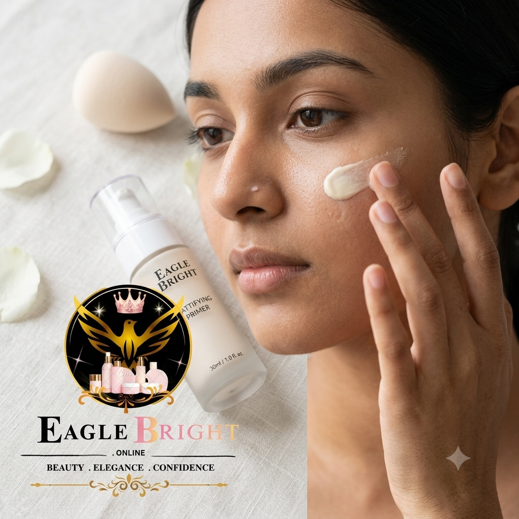 Eagle Bright Pore-Blurring Mattifying Face Primer - Image 4
